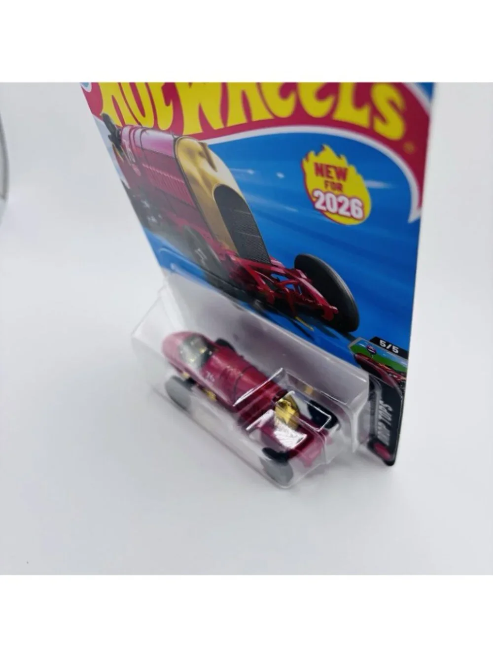 Hot Wheels Fiat Beast Of Turin Red/Gold 2026 1:64 Diecast Car. NEW!